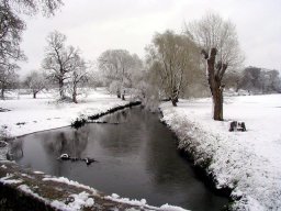 River Blackwater in Winter